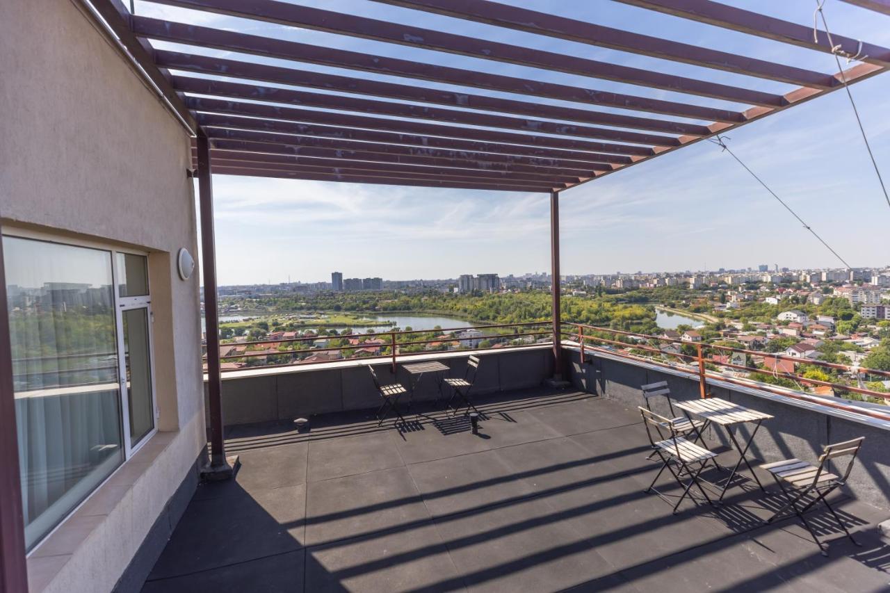 Aparthotel Sir Fundeni Tower Bukurešť Exteriér fotografie